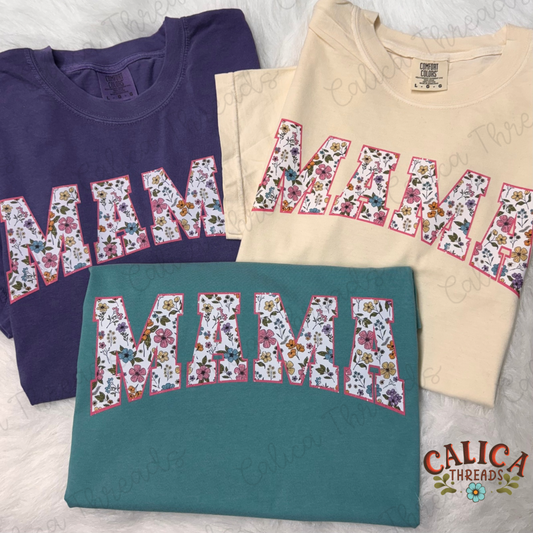 “MAMA” dainty floral