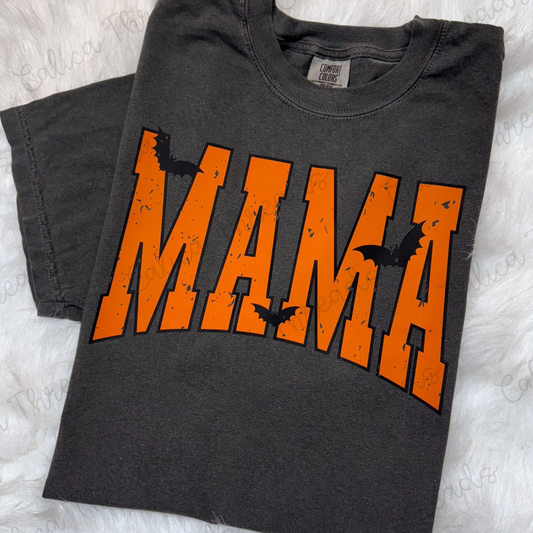 “MAMA” batty orange